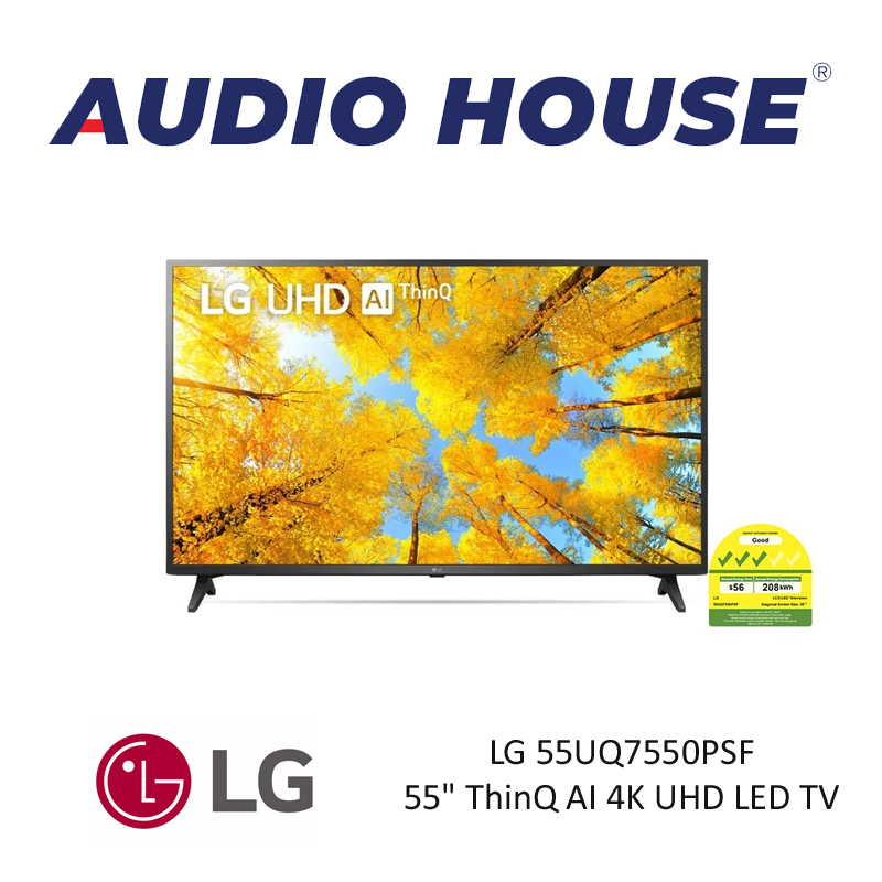 [BULKY] LG 55UQ7550PSF 55" ThinQ AI 4K UHD LED TV ***3 YEARS WARRANTY BY LG***