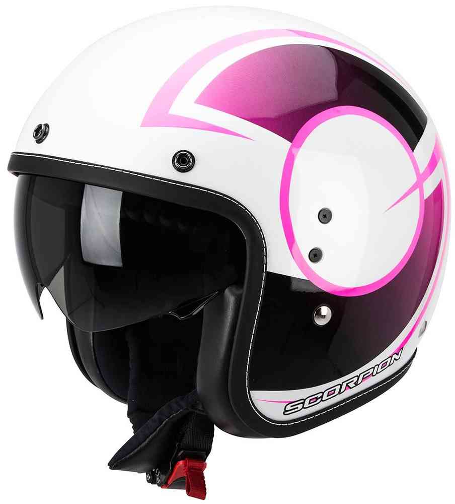 Scorpion Belfast Citurban Classic Motorcycle Helmet (Pearl White Rose XS) (Pearl White Rose XS)